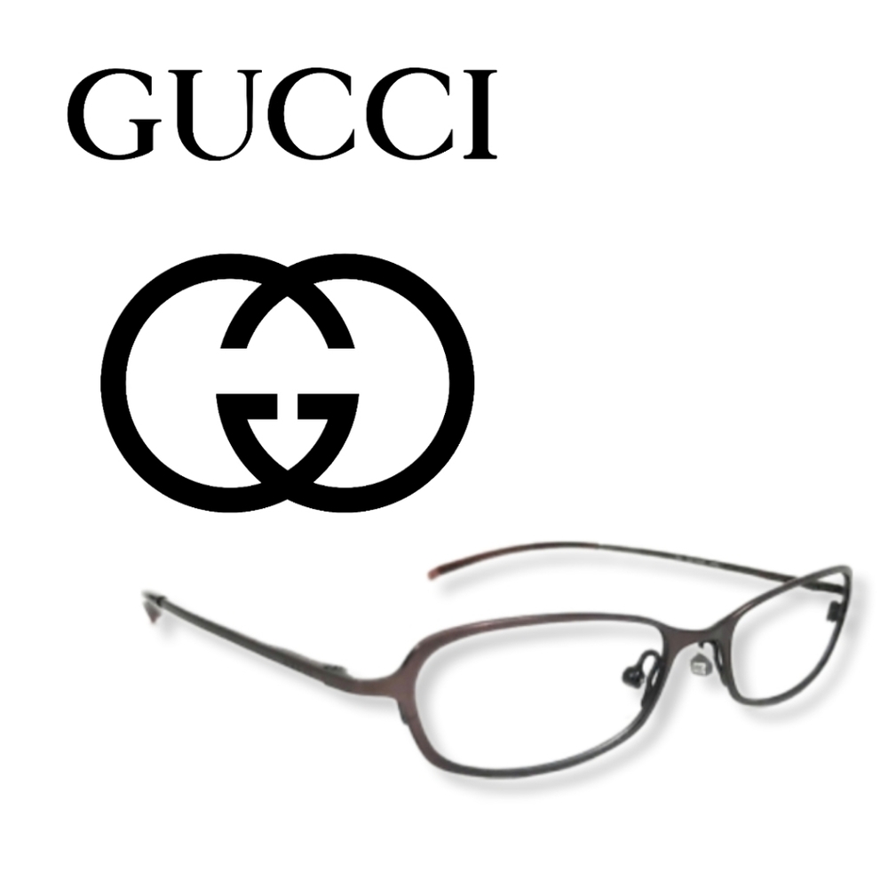 Gucci Petite Eyeglasses Frames Gg 2690 3m2 Brown … - image 1